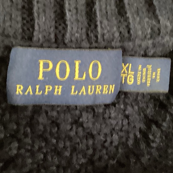 Polo Ralph Lauren Knee Length Cable Knit Sweater Dress XL - Picture 10 of 11